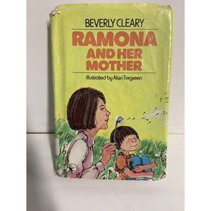 RAMONA AND HER MOTHER Beverly Cleary & Alan Tiegreen 1st/1st HB DJ RARE